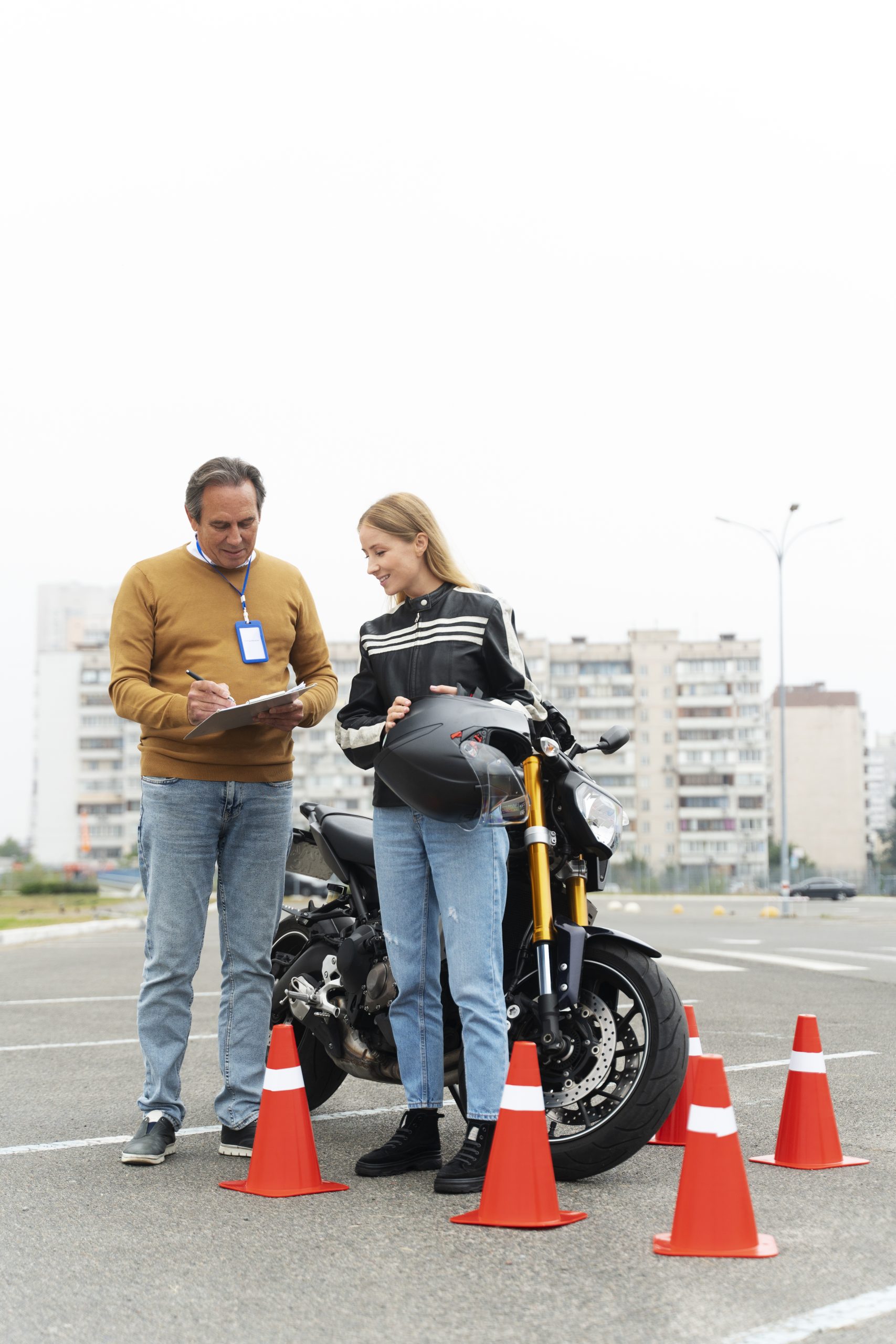person taking driver s license exam 8 scaled